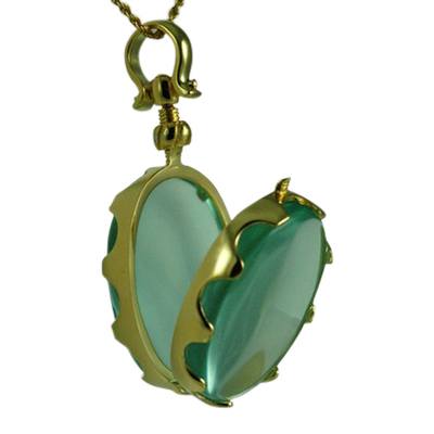 Oval Glass Locket Memorial Jewelry II